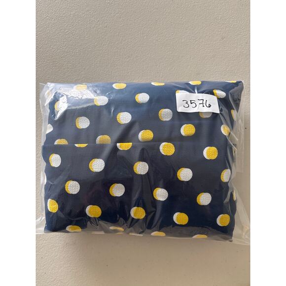 Talbots Womens Size 10 Blue Polka Dot Flutter Sleeve Knee Length Fit Flare Dress - Picture 12 of 12